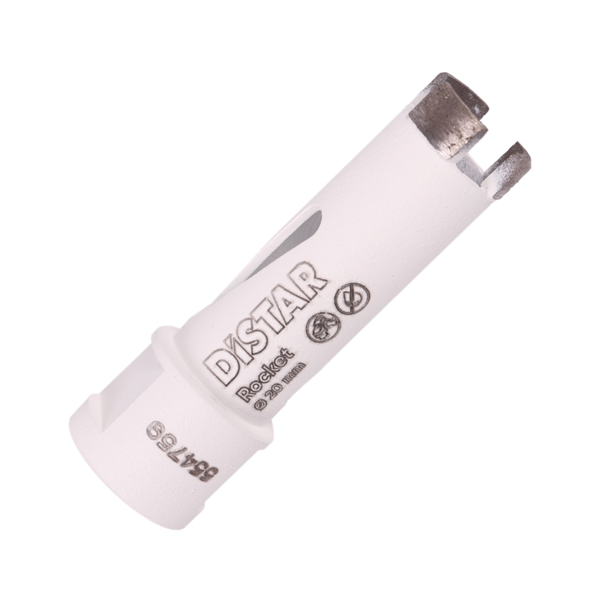 DiSTAR ROCKET Trockenbohrkrone M14 – Ø 20–68 mm | Länge 45 mm