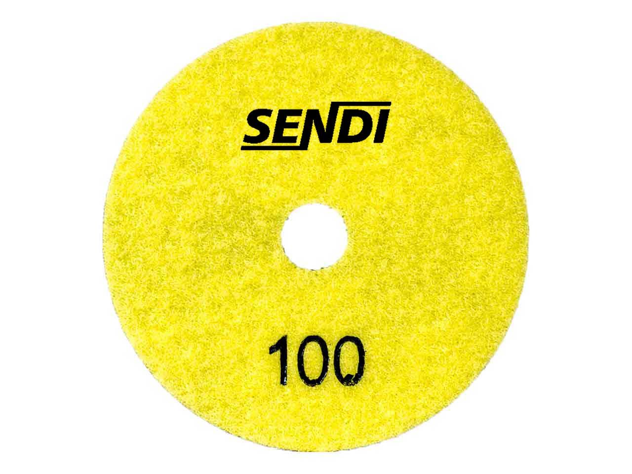 Flexible Diamant-Polierscheibe Ø100 mm #100 – Mittel