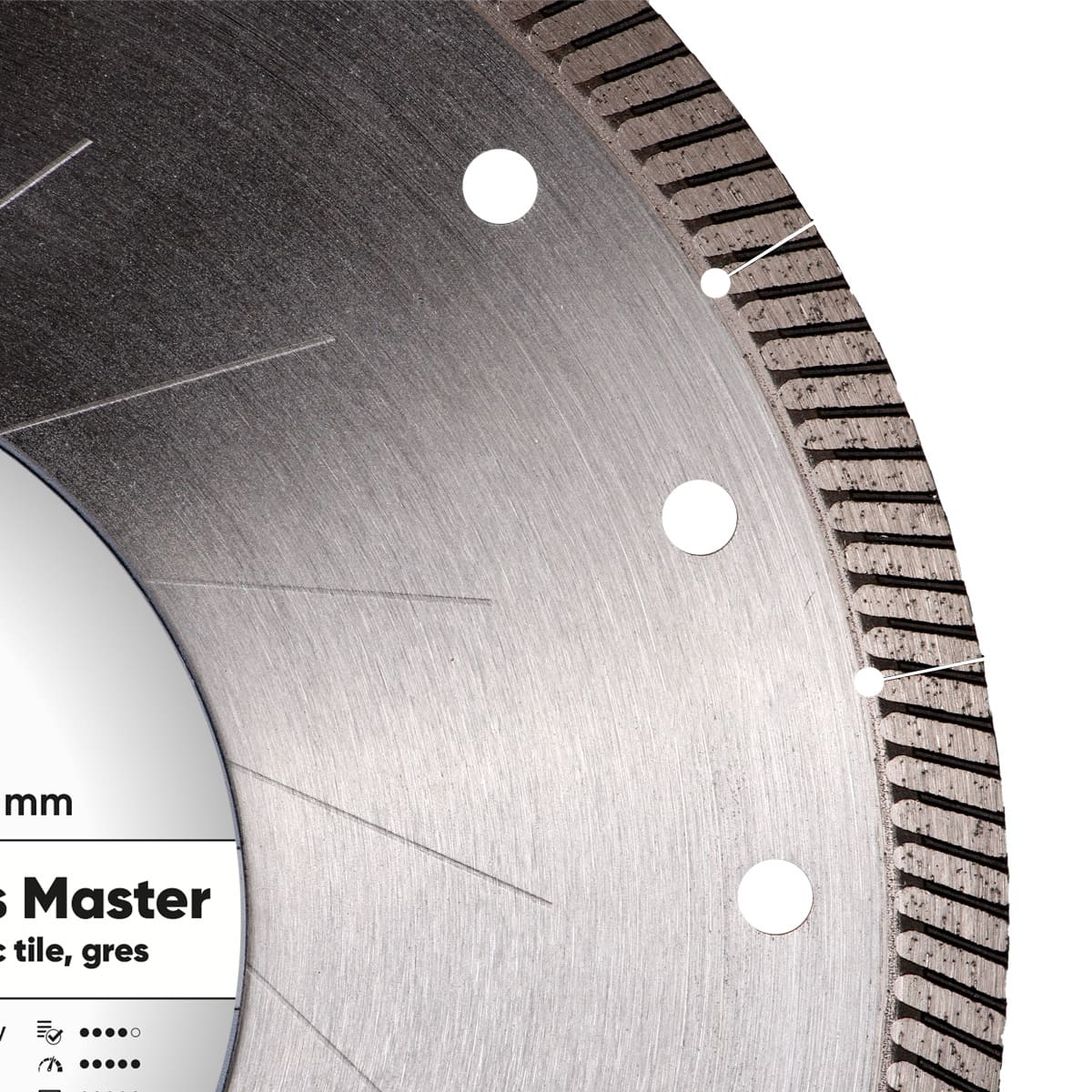 Diamantscheibe Gres Master Ø230mm - Feinsteinzeug 20mm