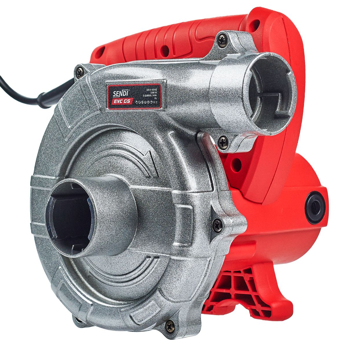 Staubabsaugung Gebläse EVC GS 1580 W – 80 L für Betonschleifer