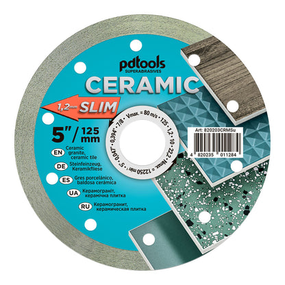 CERAMIC SLIM Diamantscheibe 115–125 mm – 1,2 mm ultradünn