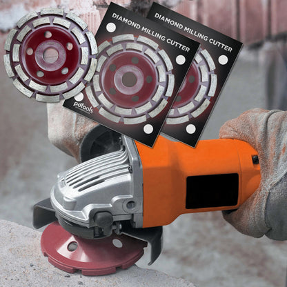PDTools CONCRETE PLUS 125 mm Diamantschleiftopf für Beton, Stahlbeton & Estrich