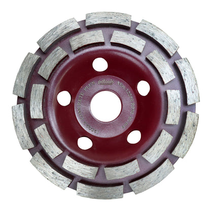PDTools CONCRETE PLUS 125 mm Diamantschleiftopf für Beton, Stahlbeton & Estrich