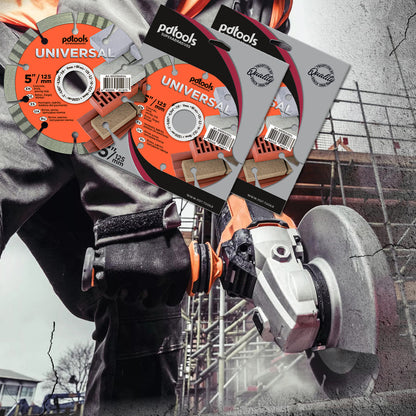 PD Tools UNIVERSAL SEGMENT Ø230 mm Diamanttrennscheibe für Beton, Stahlbeton & Pflastersteine
