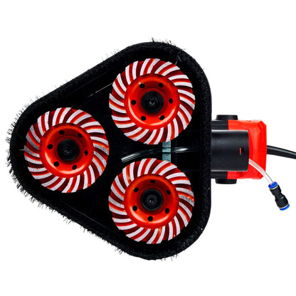 Betonschleifer TRIPPLE GS 2450 W – 3× Ø100 mm