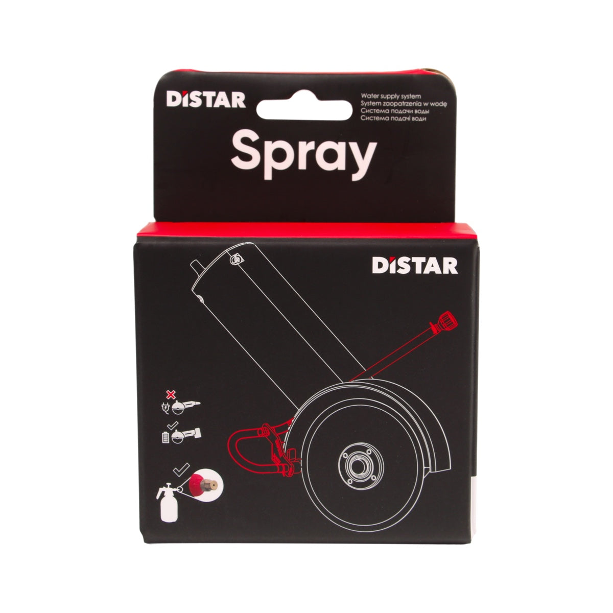 DiSTAR SPRAY Wasserkühlsystem für Winkelschleifer und Mini-Winkelschleifer