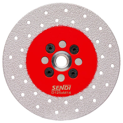 DUO Diamantscheibe Ø125 mm M14 – Keramik & Feinsteinzeug
