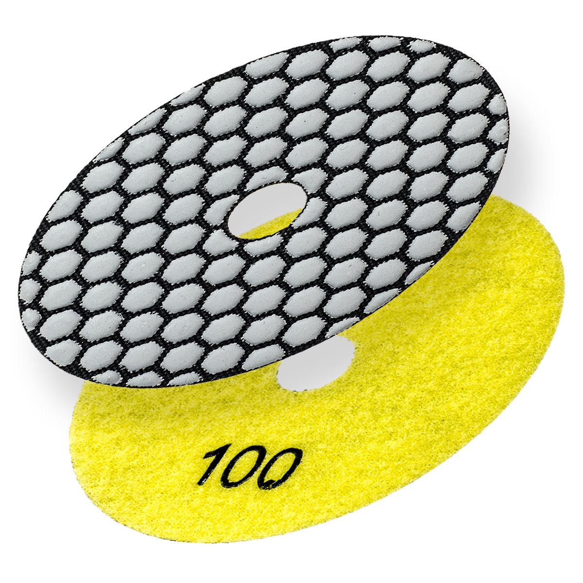 Flexible Diamant-Polierscheibe Ø100 mm #100 – Mittel