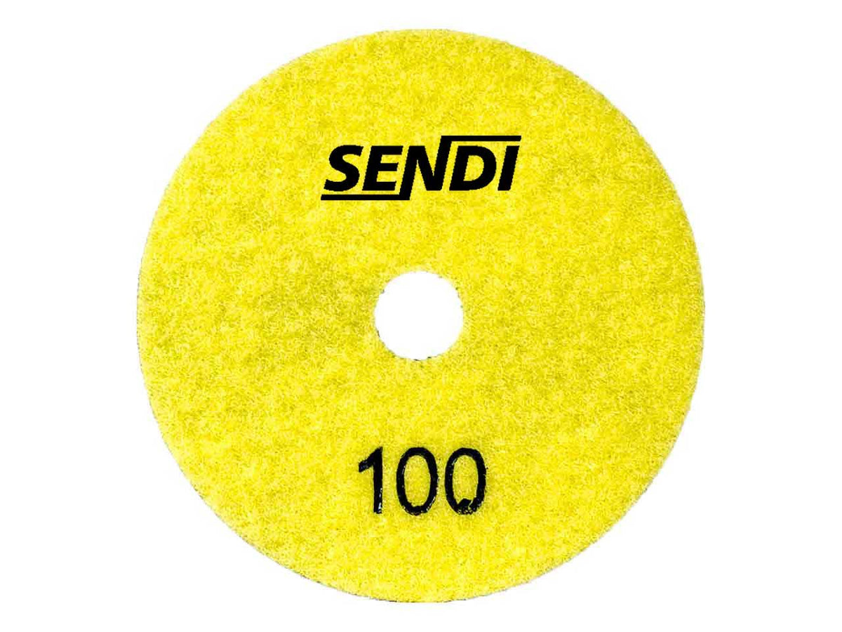 Flexible Diamant-Polierscheibe Ø100 mm #100 – Mittel