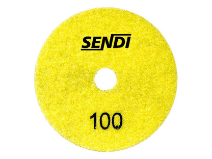 Flexible Diamant-Polierscheibe Ø100 mm #100 – Mittel
