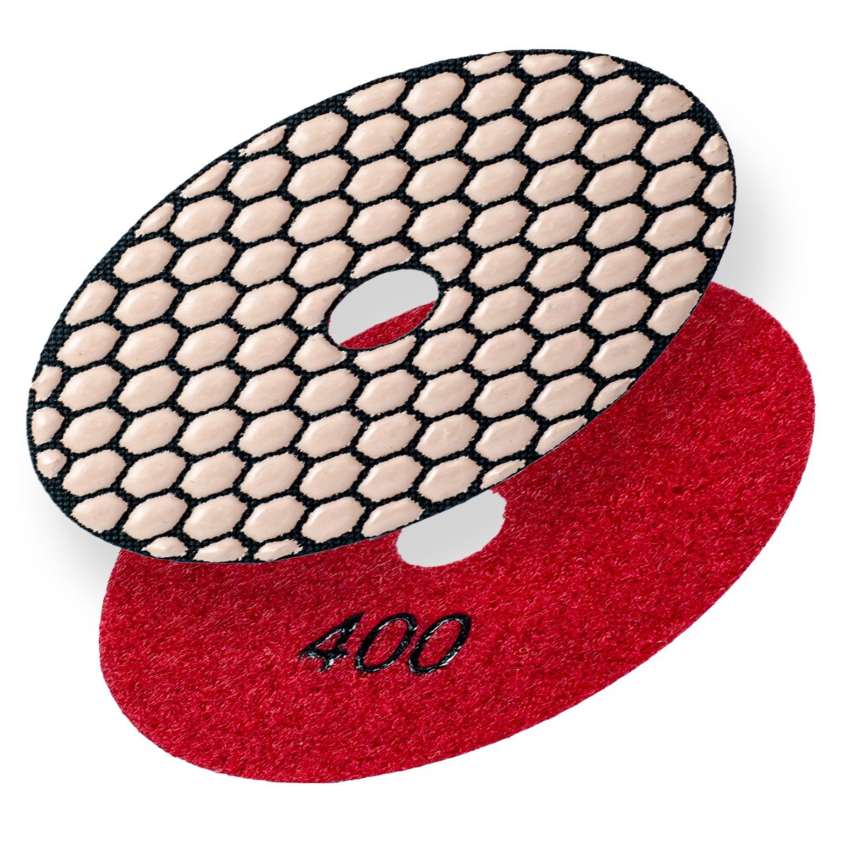 Flexible Diamant-Polierscheibe Ø100 mm #400 – Sehr fein