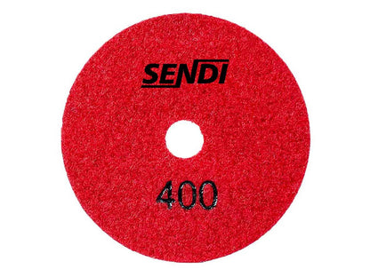 Flexible Diamant-Polierscheibe Ø100 mm #400 – Sehr fein