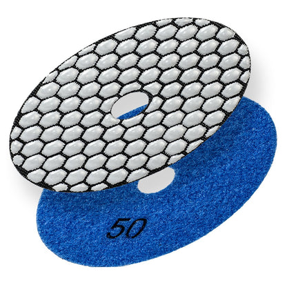 Flexible Diamant-Polierscheibe Ø100 mm #50 – Grob