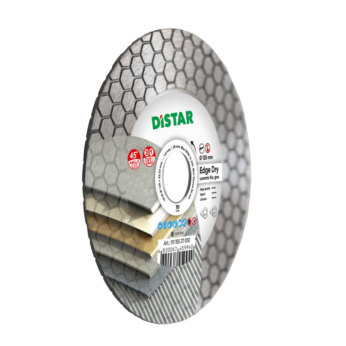 Nozar Jolly Cut Diamant-Trennscheibe für Fliesen/Keramik 125 mm Nozar Jolly Cut Diamant-Trennscheibe für Fliesen/Keramik 125 mm