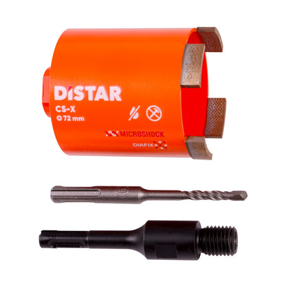 DiSTAR CS-X Profi Diamant-Dosenbohrer Segmentbreite 24 mm – Beton & Stahlbeton