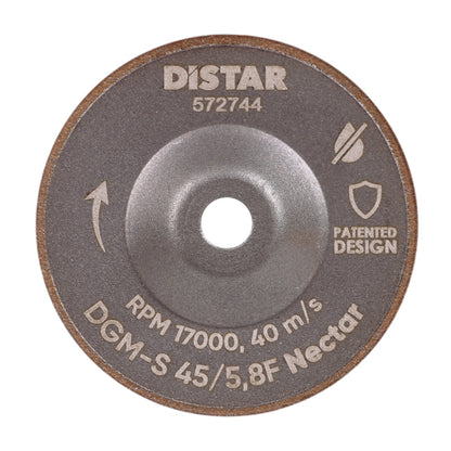 DiSTAR NECTAR Ø45 mm Korn 100 – Diamant-Schleifpad für Feinsteinzeug & Keramik (5,8F)