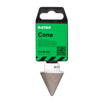 Konische Diamantfräser - Cone 2–35mm/8–55mm/M14