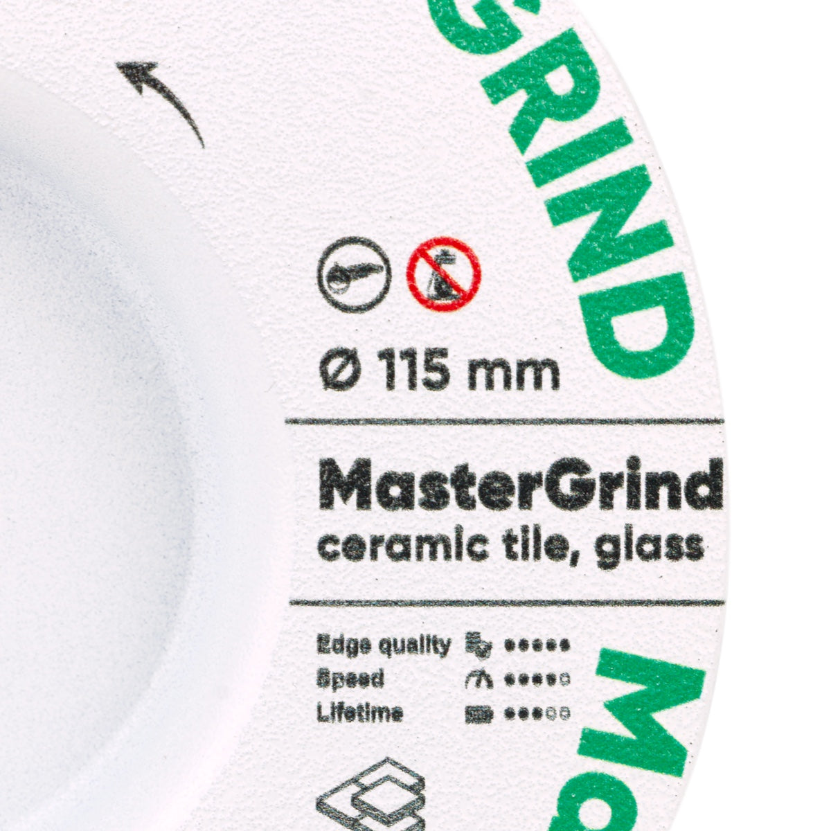 Diamanttrennscheibe MasterGRIND – Stabiler Schnitt bei 90° & 45°