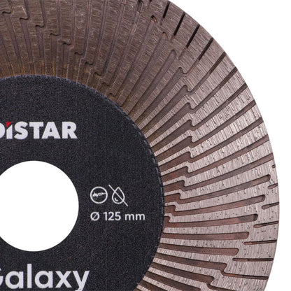 DiSTAR Galaxy 125 mm Diamanttrennscheibe für 45° Gehrungsschnitt Feinsteinzeug