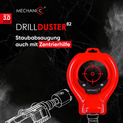 DrillDUSTER 82 3.0 Bohrstaubfänger mit Zentrierhilfe bis 82 mm