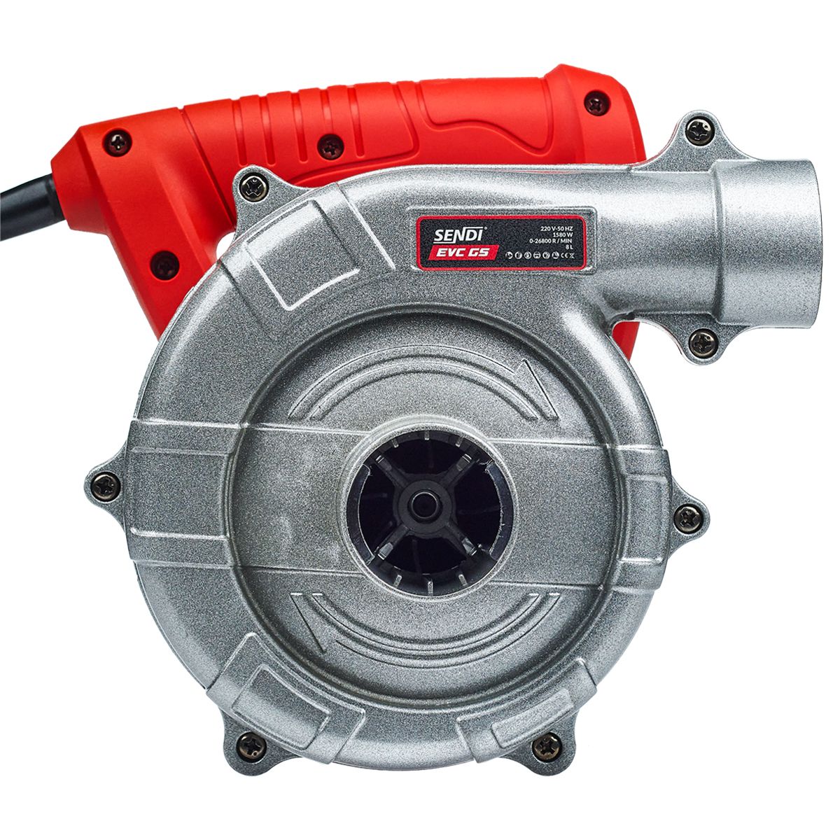 Staubabsaugung Gebläse EVC GS 1580 W – 80 L für Betonschleifer