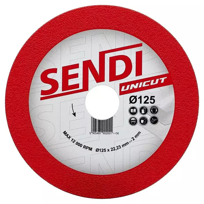 UNICUT Diamantscheibe 125 mm – Glas, Keramik & Feinsteinzeug