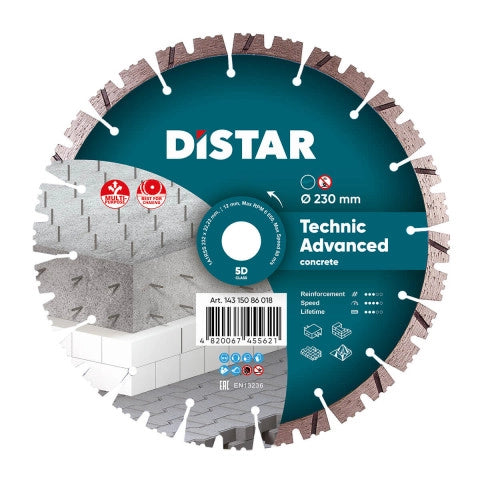 Diamanttrennscheibe 1A1RSS 232 Technic Advanced